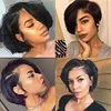 Black Short Wig Bob Straight Hair Wig