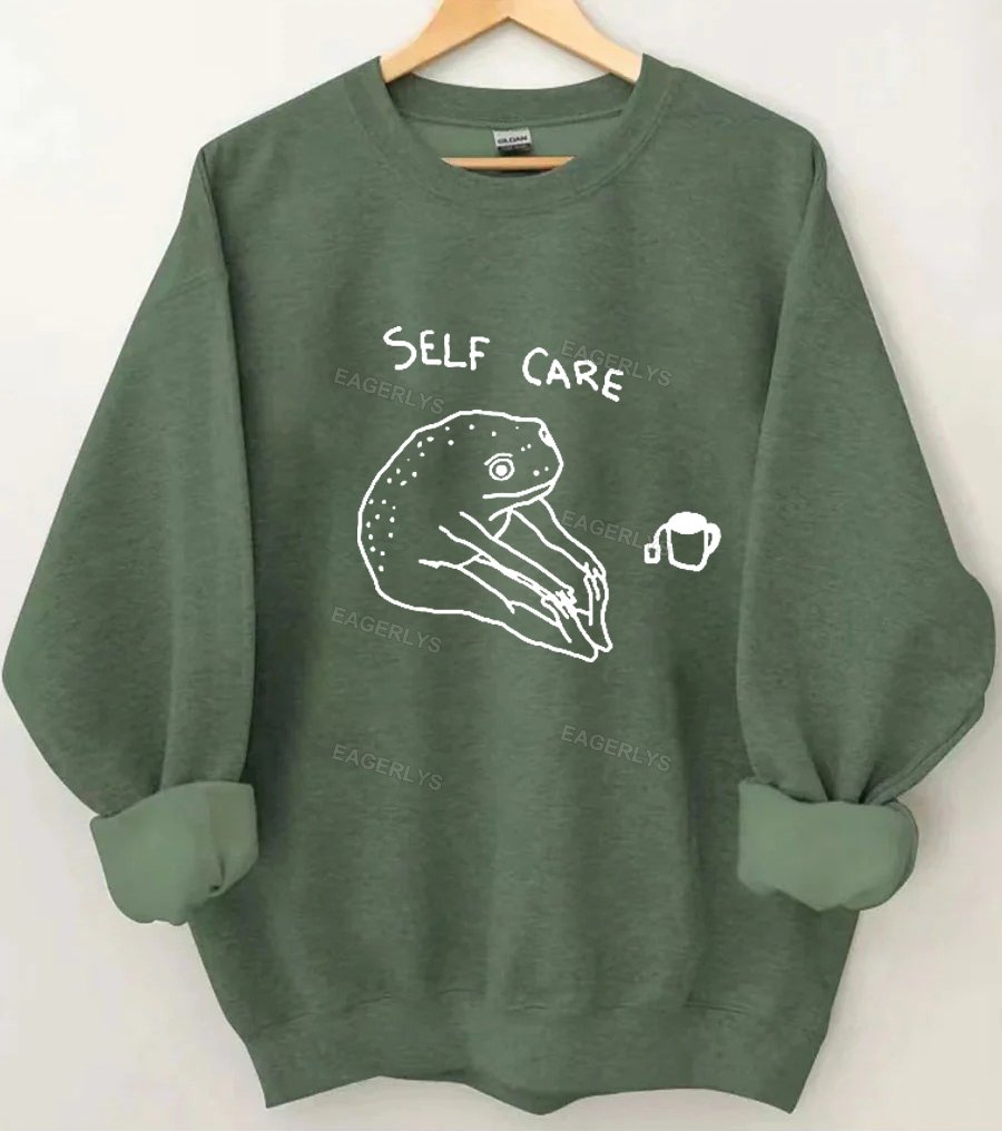 Eagerlys Self Care Sweatshirt Eagerlys