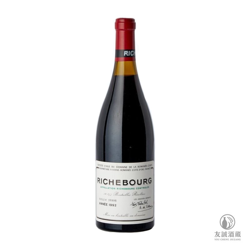 1992年 Roman&eacute;e-Conti Richebourg 裡奇堡紅酒 友誠酒藏