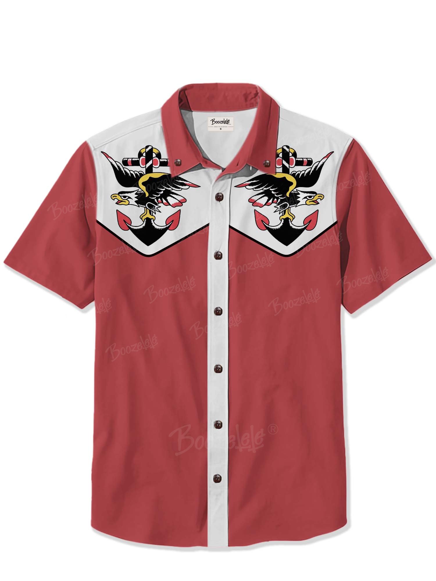 Anchor And Eagle - 100% Cotton Shirt