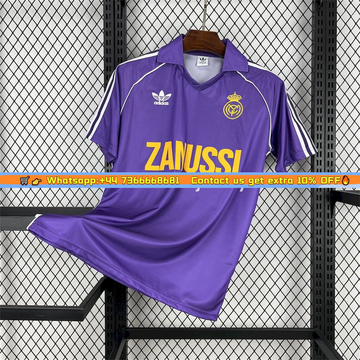 Retro Real Madrid 1984-85 Third Jersey