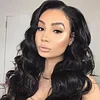 Sexy And Elegant Black Glueless Long Hair Body Wave Wig