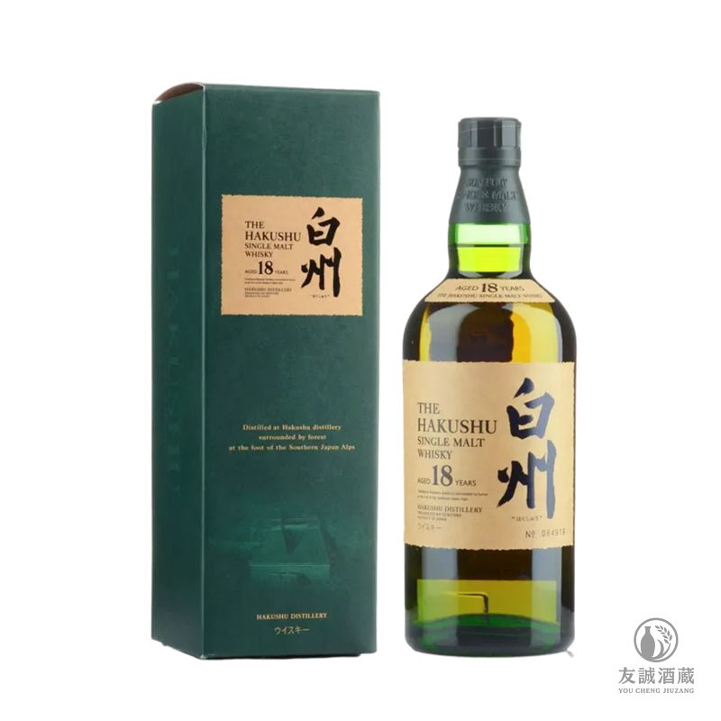Hakushu白州18年 友誠酒藏