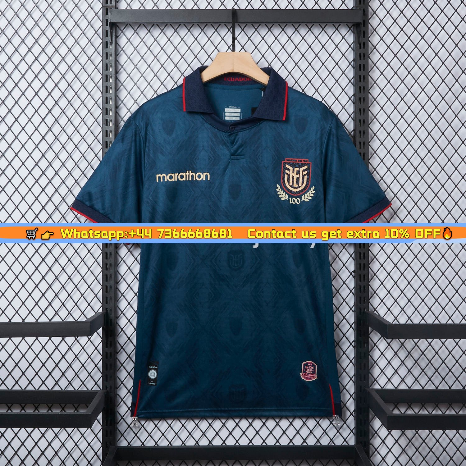 Ecuador 2025 Centenary Away Jersey - Fans Version