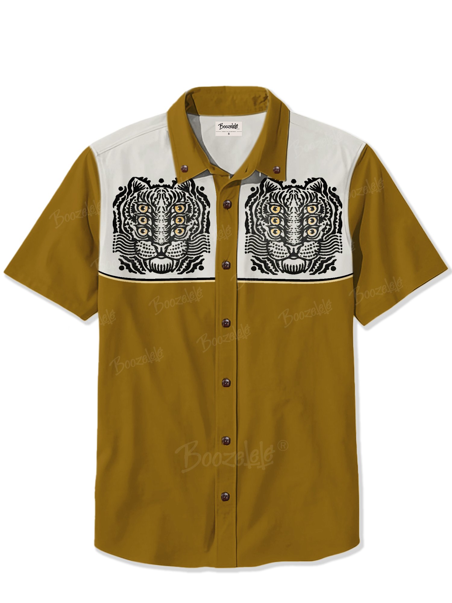 Three-Eyed Tiger Totem - 100% Cotton Shirt