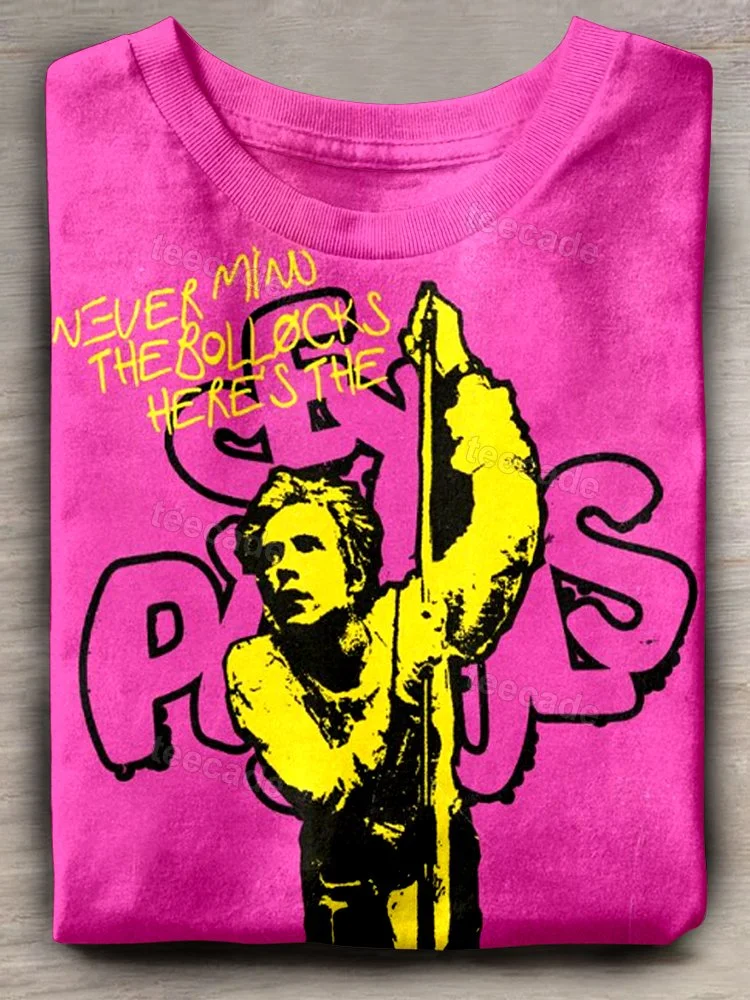 Teecade Sex Pistols Band Art Print T-shirt