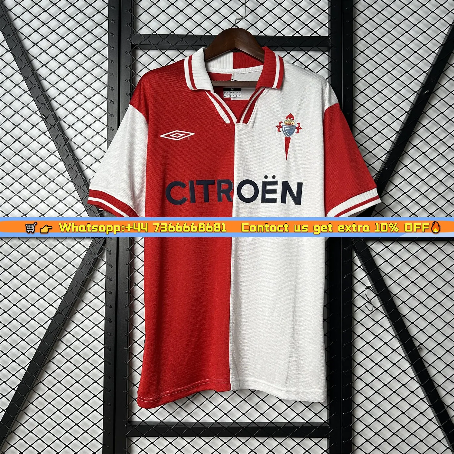 Retro Celta Vigo 2001-02 Away Jersey