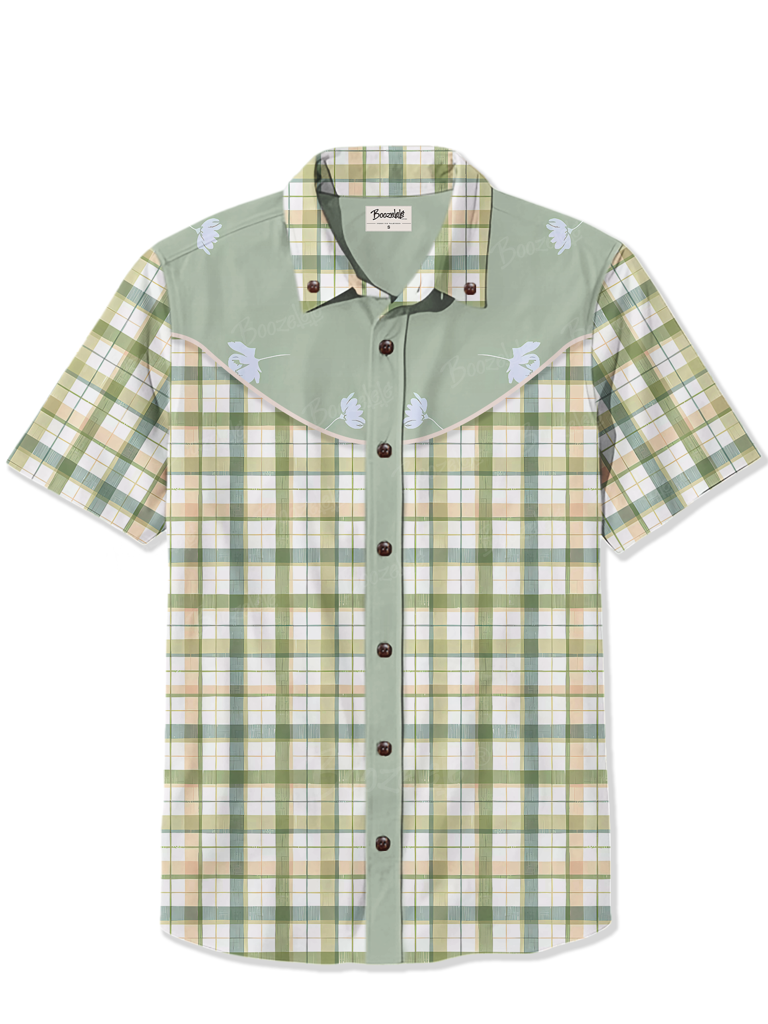 Retro Scotch Plaid - 100% Cotton Shirt