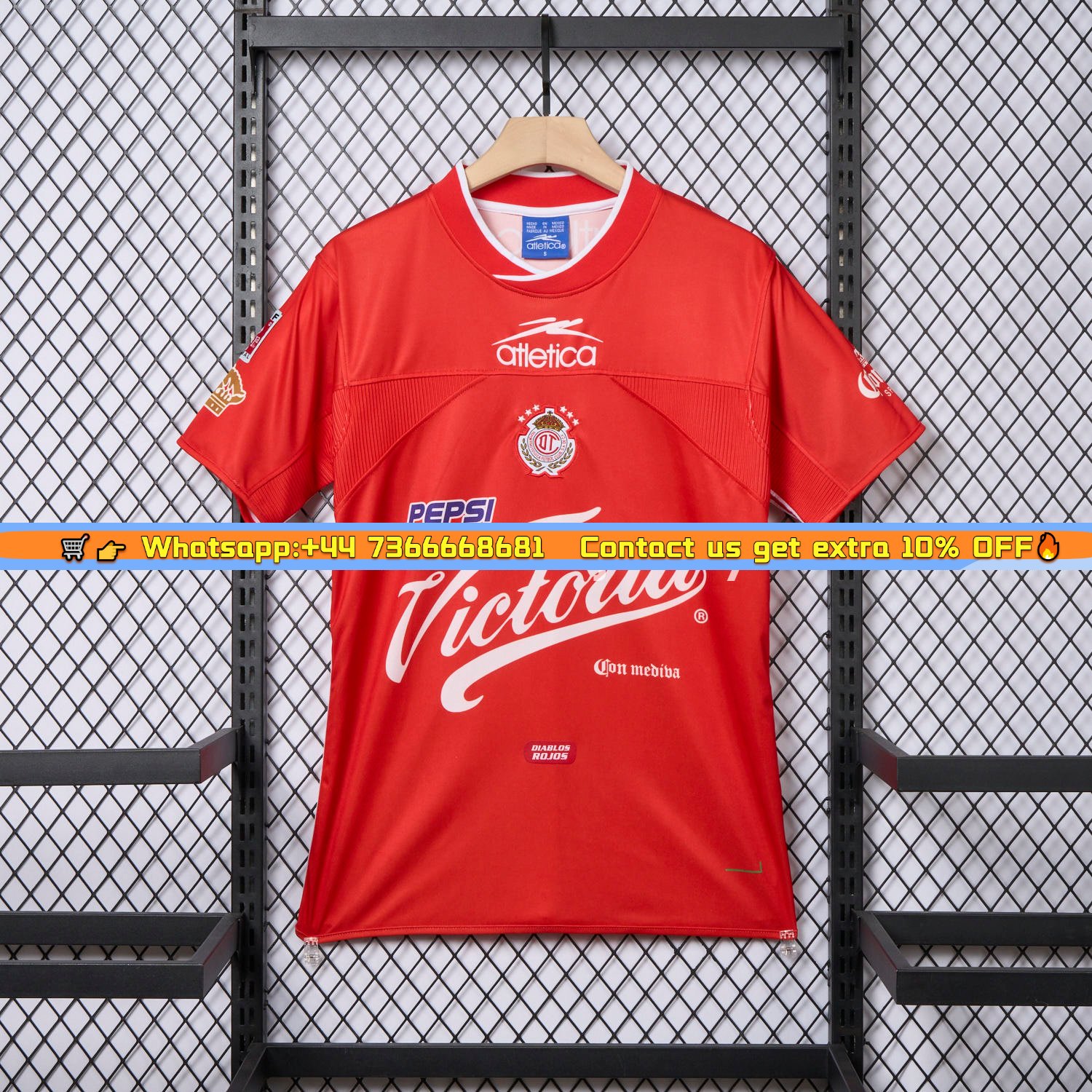 Retro Toluca 2000-01 Home Jersey