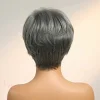 Trendy Limited Style | Salt & Pepper Pixie Cut Hair Wig