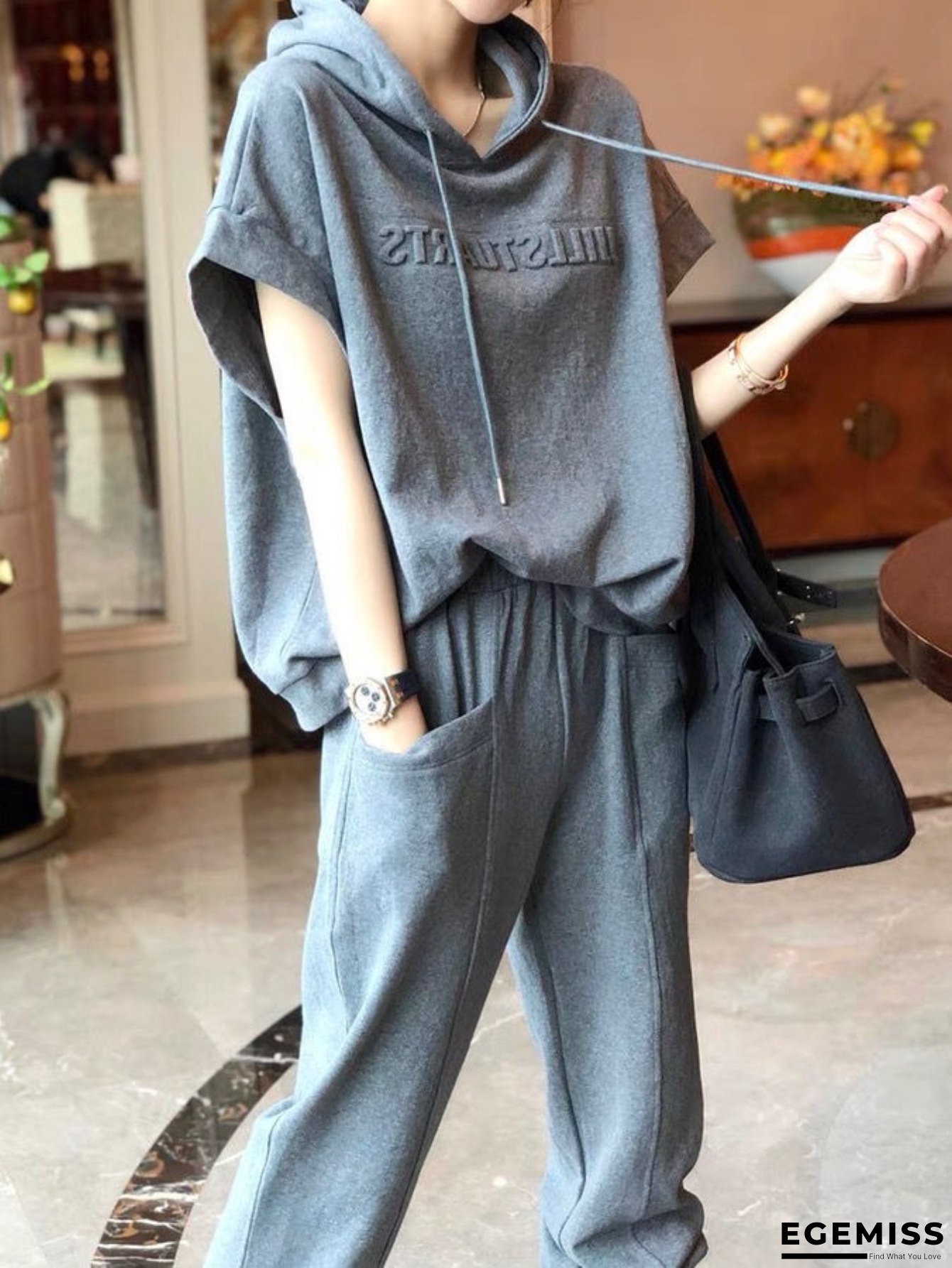 Age-reducing s suit Women's pants Fashion casual two-piece set temperament spring summer | EGEMISS