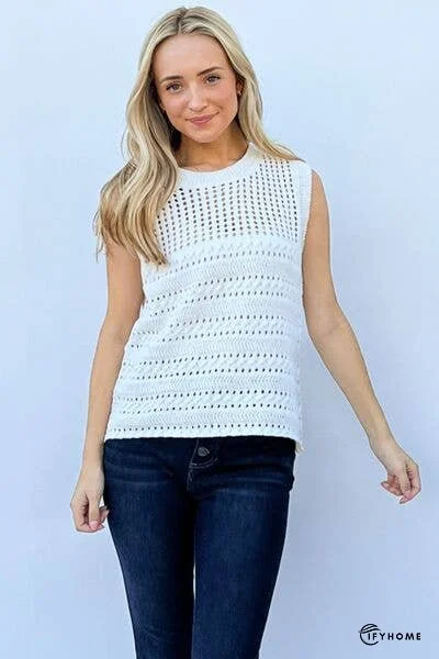And The Why Hollowed Out Buttoned Tank | IFYHOME