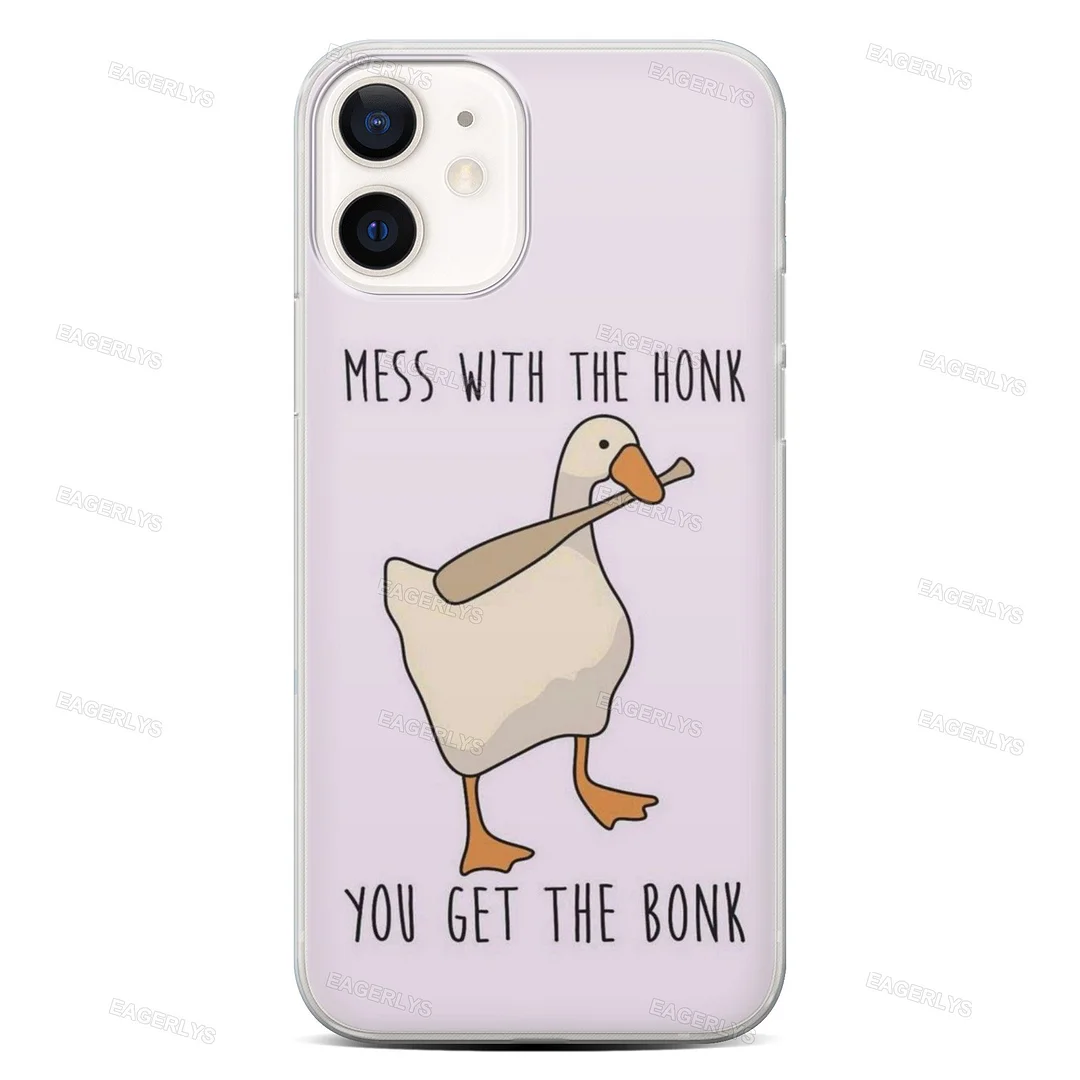 Eagerlys Mess With The Honk Funny Goose Phone Case Eagerlys