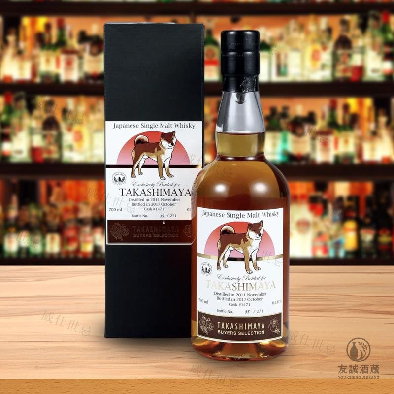 ICHIRO秩父 高島屋 #1471 單一麥芽 2011 年入桶 2017 年裝瓶 友誠酒藏