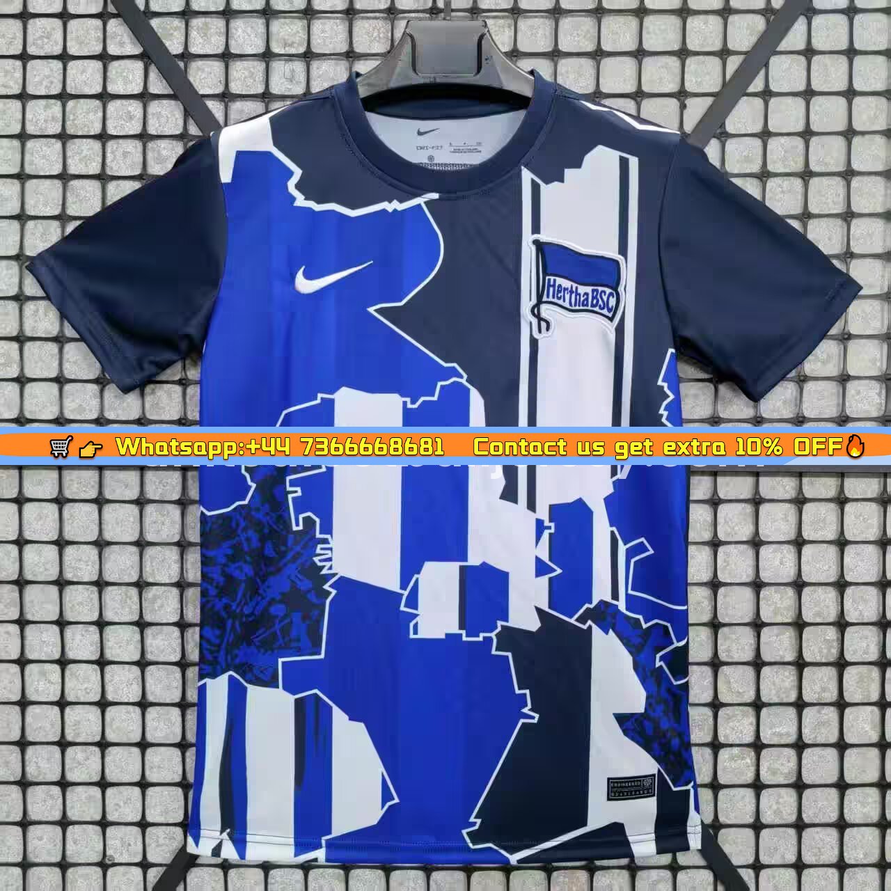 Hertha BSC 24-25 Three Joint Special Edition Jersey - Fans Version