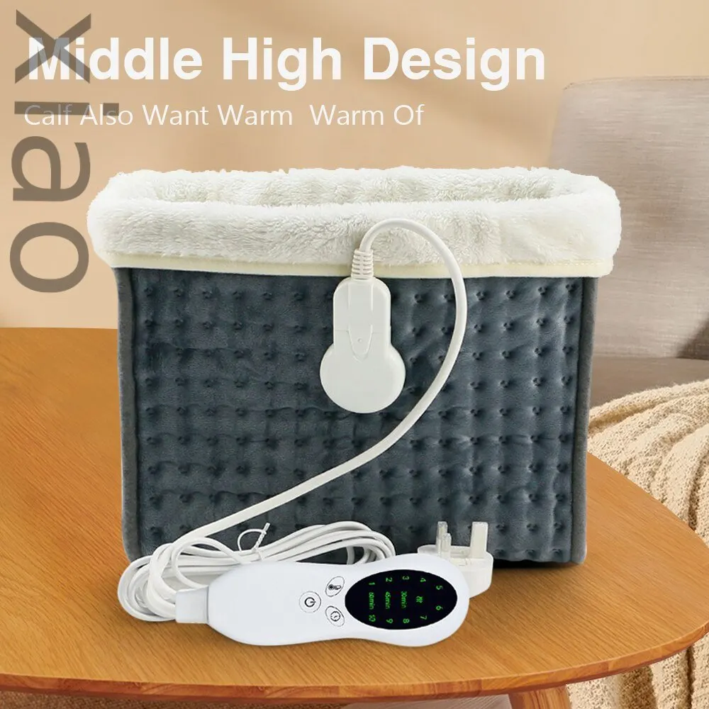 Electric Foot Warmer Heater USB Charging Power Saving Warm Foot Cover Feet Heating Pads for Home Bedroom Sleeping Foot Blanket