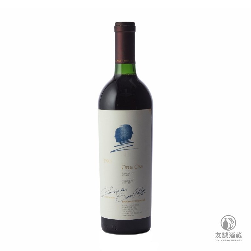 1990年 Opus One 作品一號 Opus One紅酒 友誠酒藏