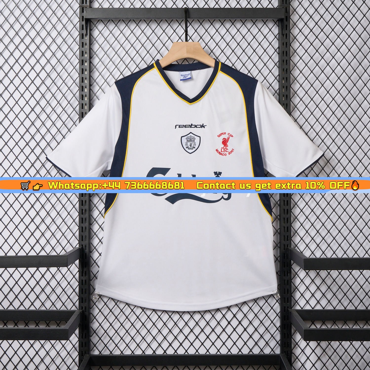 Retro Liver.pool 2000-01 Away Jersey