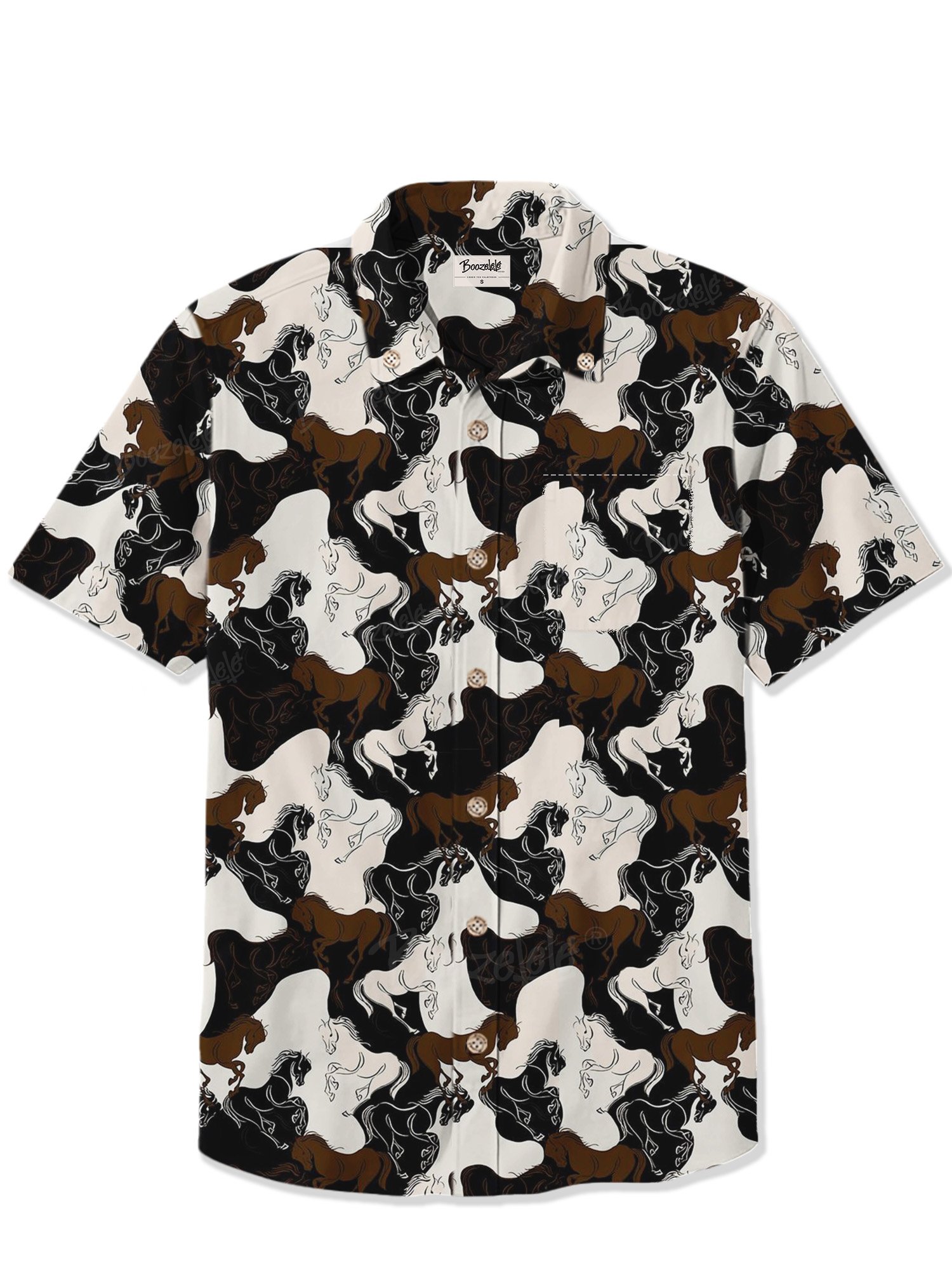A lot of horses - 100% Cotton Shirt