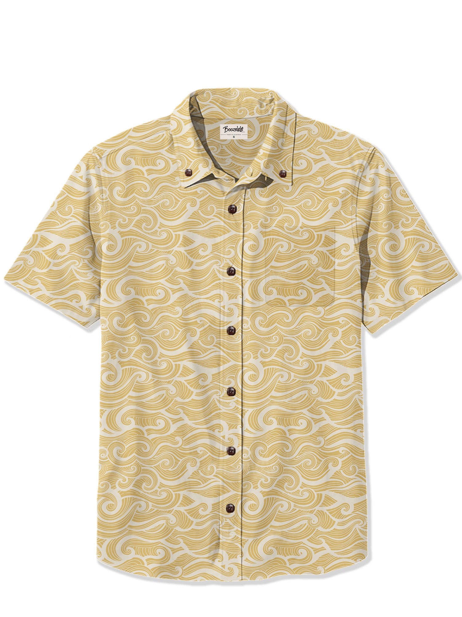 【Amy Suther X Boozelele】Ocean Flow - 100% Cotton Shirt