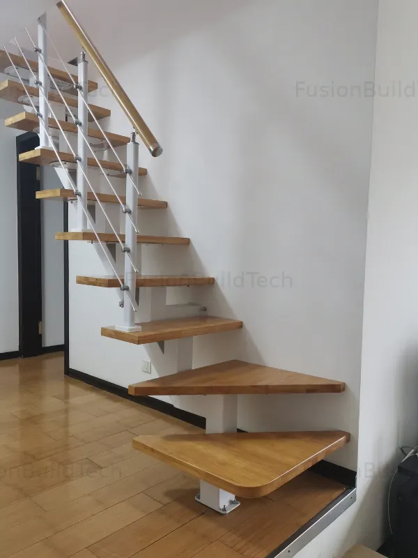 Central Beam Staircase(Straight staircase)