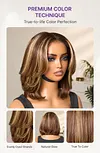  Ready-to-Wear Highlight Bob Wig &ndash; Glueless Short Layered Wig