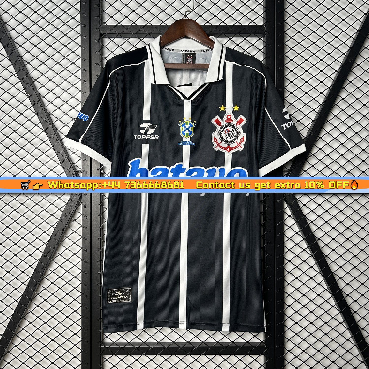 Retro Corinthians 1999-00 Away Jersey
