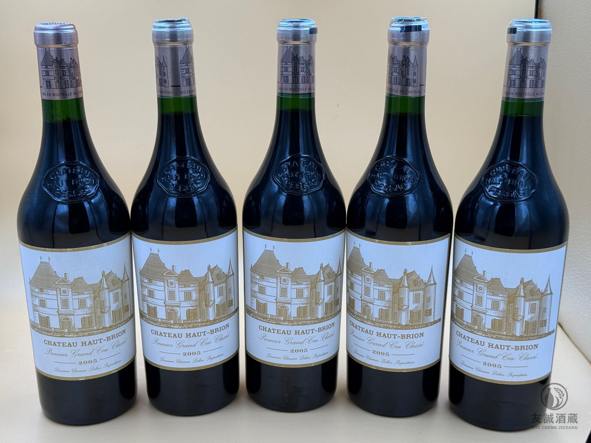 【0137-0141】侯伯王 Haut-Brion 2005｜100分滿分五支｜完美全品相｜典藏價 /支 友誠酒藏