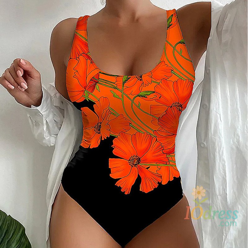 IO Dress Summer Print Sexy One Piece Swimsuits Closed Women Swimwear Push Up Swimming Wear Body Bathing Suits Beachwear Pool Bather 2025