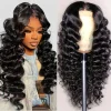New Glueless Nature Beautiful Loose Water Wave Long Wig
