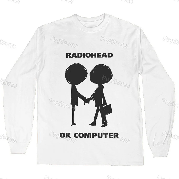 Pupiloves Pupiloves Radiohead Long Sleeve T-shirt