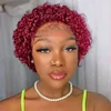 6 Inch Short Wig Bob Curly Hair