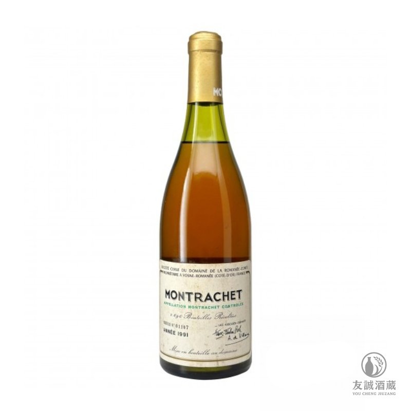 1991年 Roman&eacute;e-Conti Montrachet 蒙哈榭特級園白葡萄酒 友誠酒藏