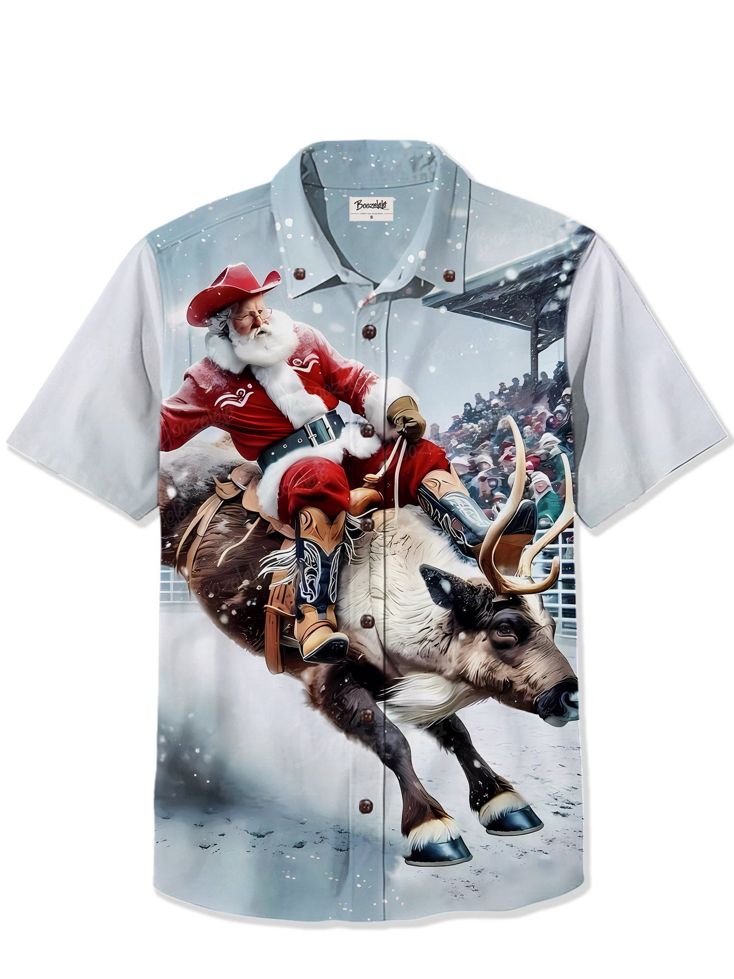 Santa Claus Reindeer Race - 100% Cotton Shirt