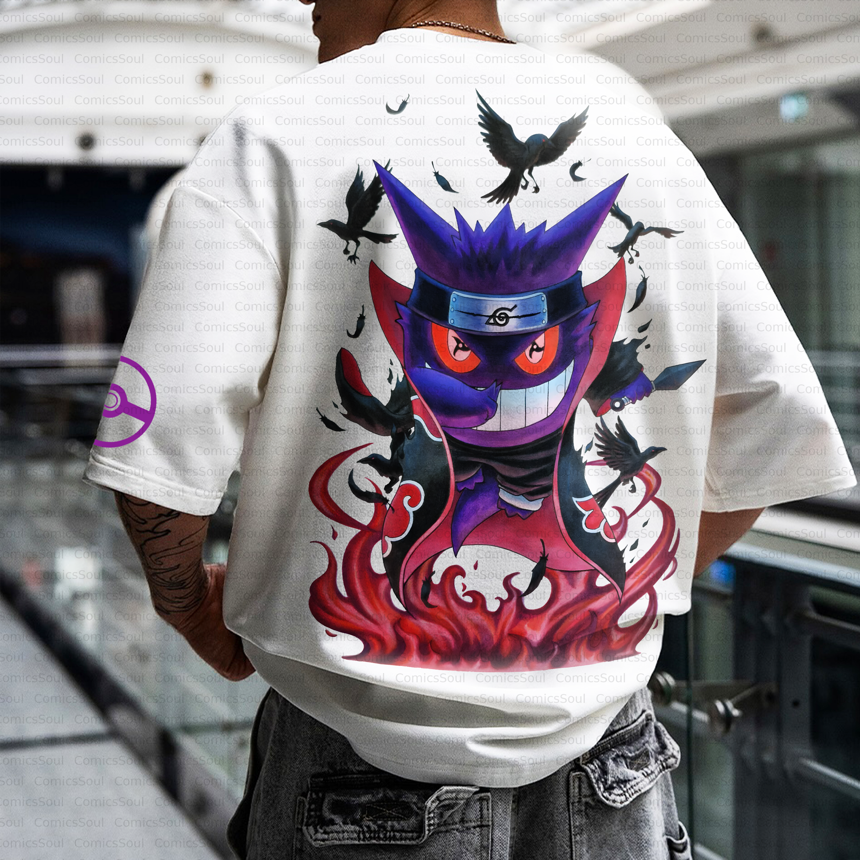 Unisex Anime Inspired Vintage T-Shirt