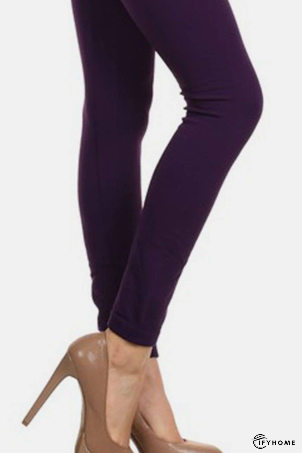 Yelete Seamless High Waist Fleece Leggings | IFYHOME