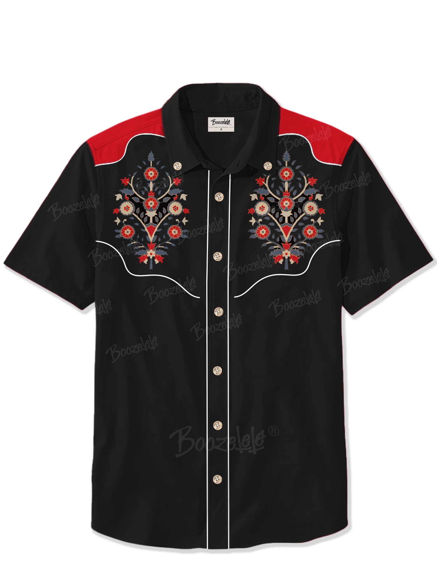 Retro Pattern - 100% Cotton Shirt