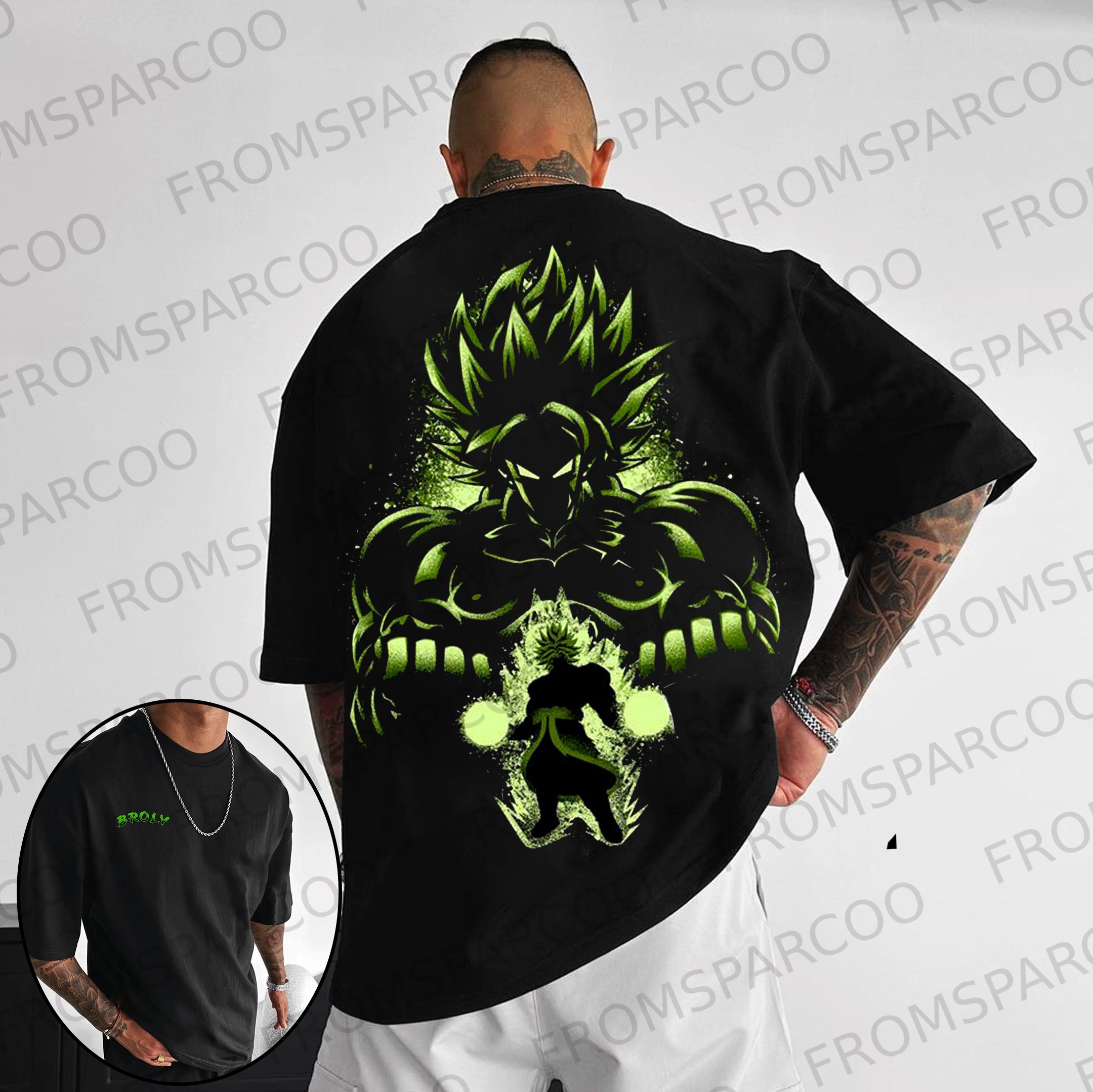 Unisex Dragon Ball Broly Printed T-shirt