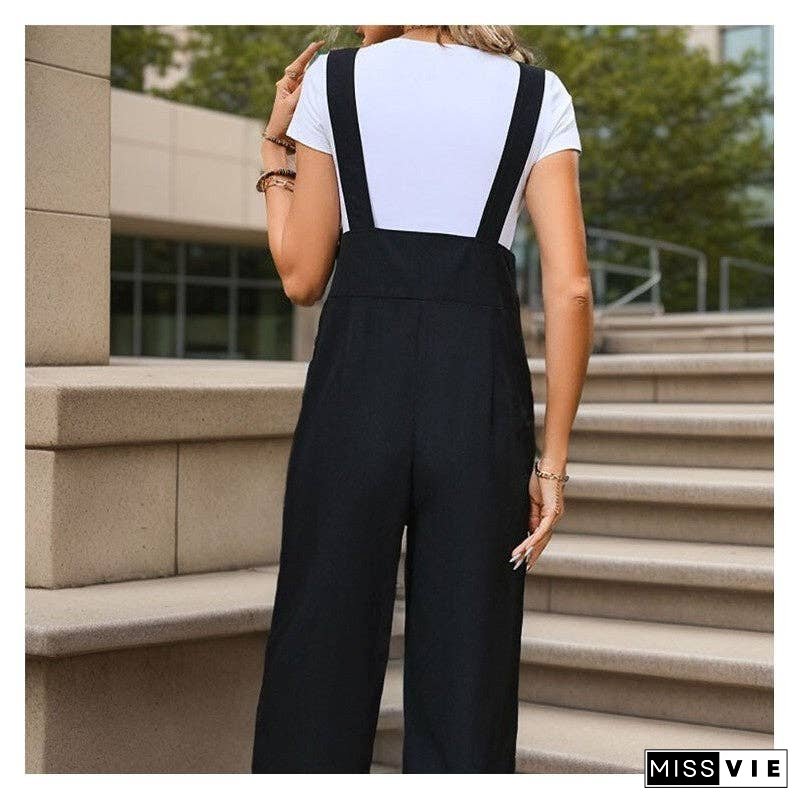 Chic Black Overall Jumpsuit: A Stylish and Versatile Wardrobe Essential