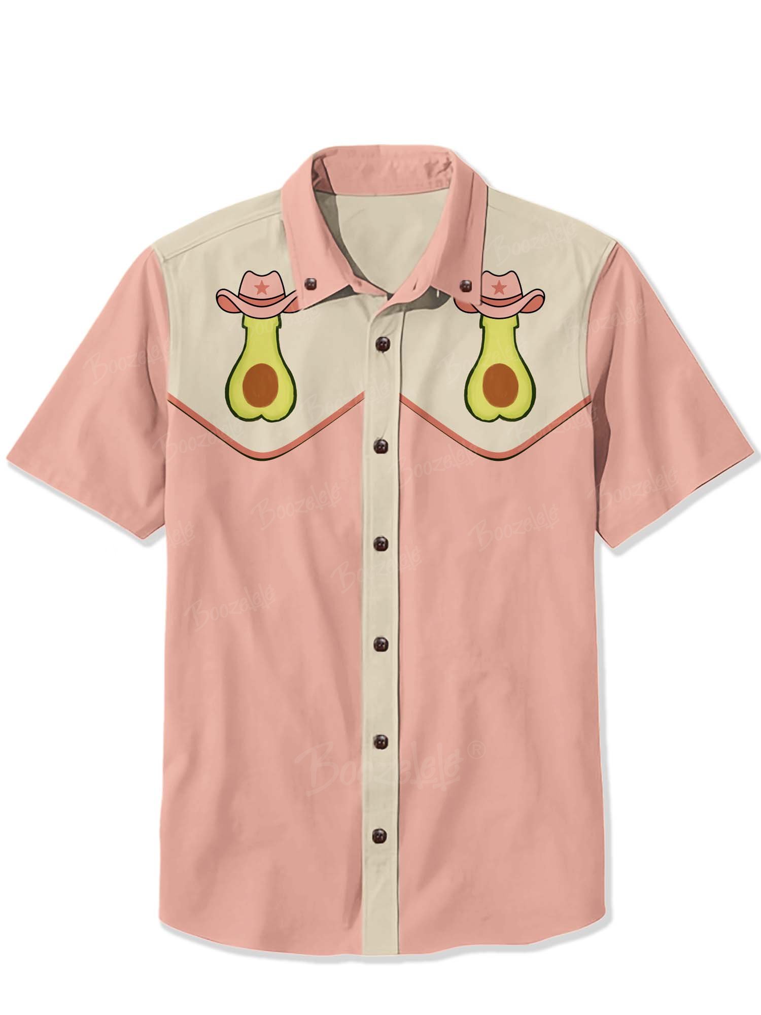 Funny Western Avocado - 100% Cotton Shirt