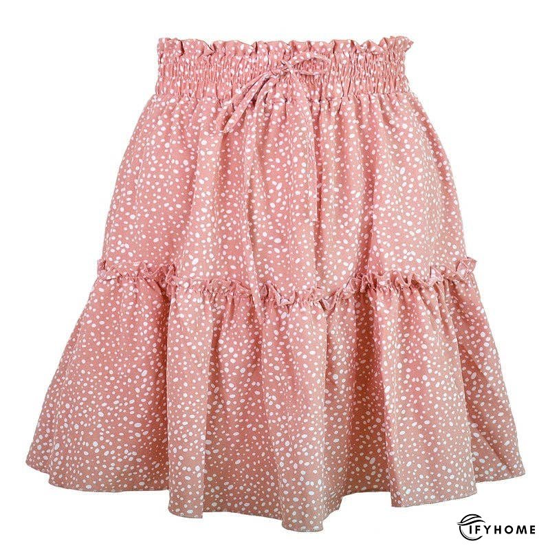 High Waist Ruffle Floral Mini Skirt | IFYHOME