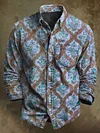 Vintage Floral Art Print  Long Sleeve Shirt