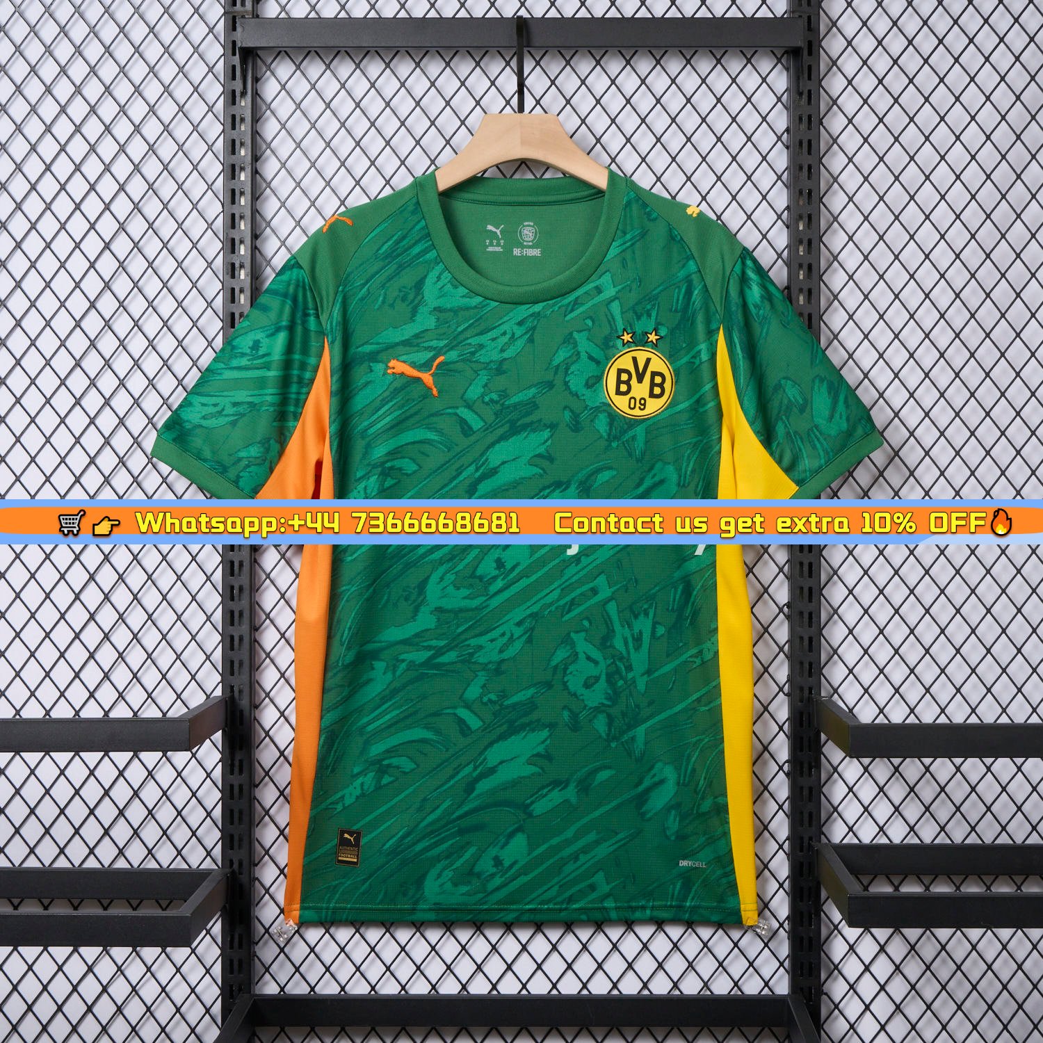 Dortmund 25-26 Away Unsponsored Jersey (Leaked Version) - Fans Version