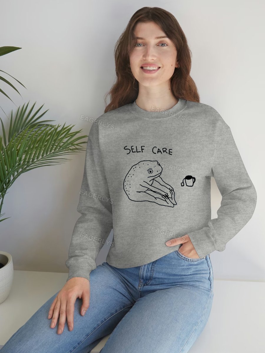 Eagerlys Self Care Sweatshirt Eagerlys