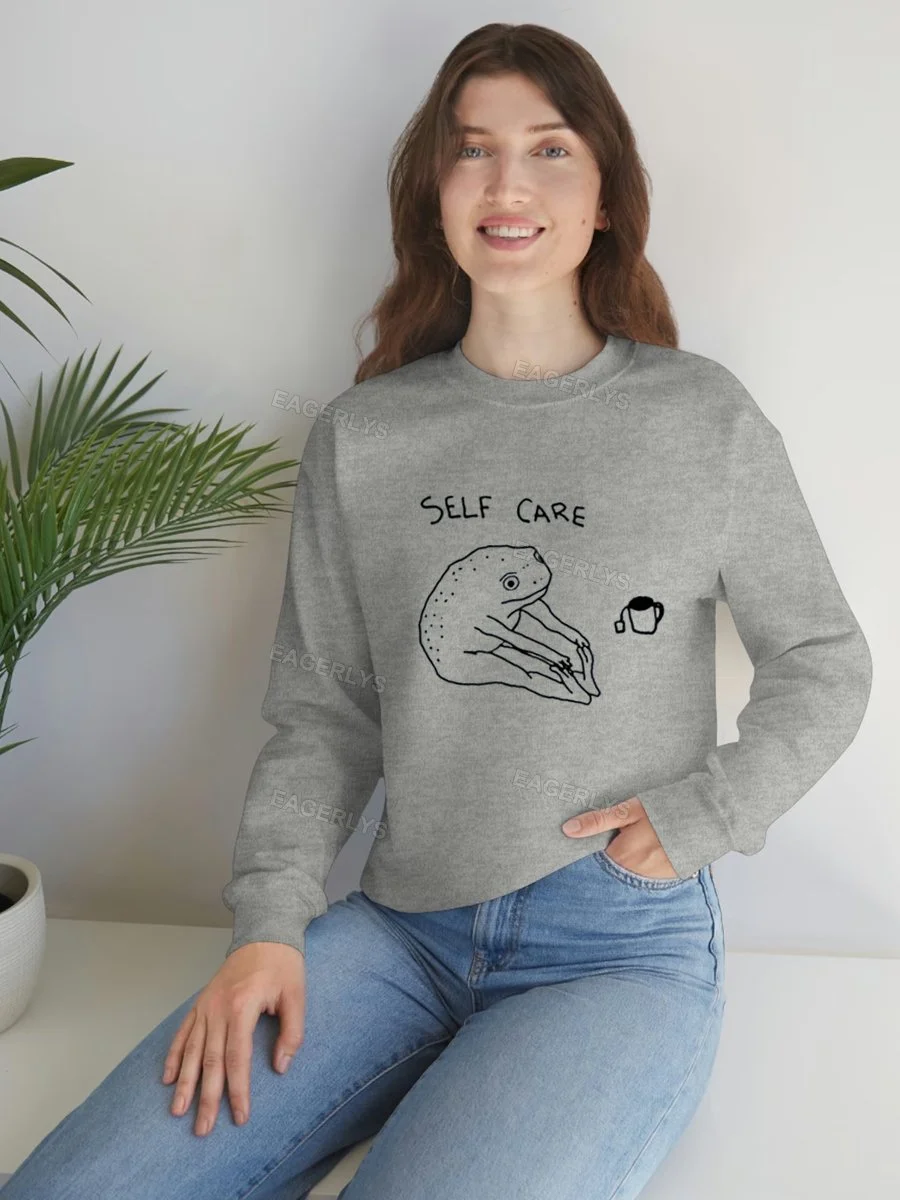 Eagerlys Self Care Sweatshirt Eagerlys