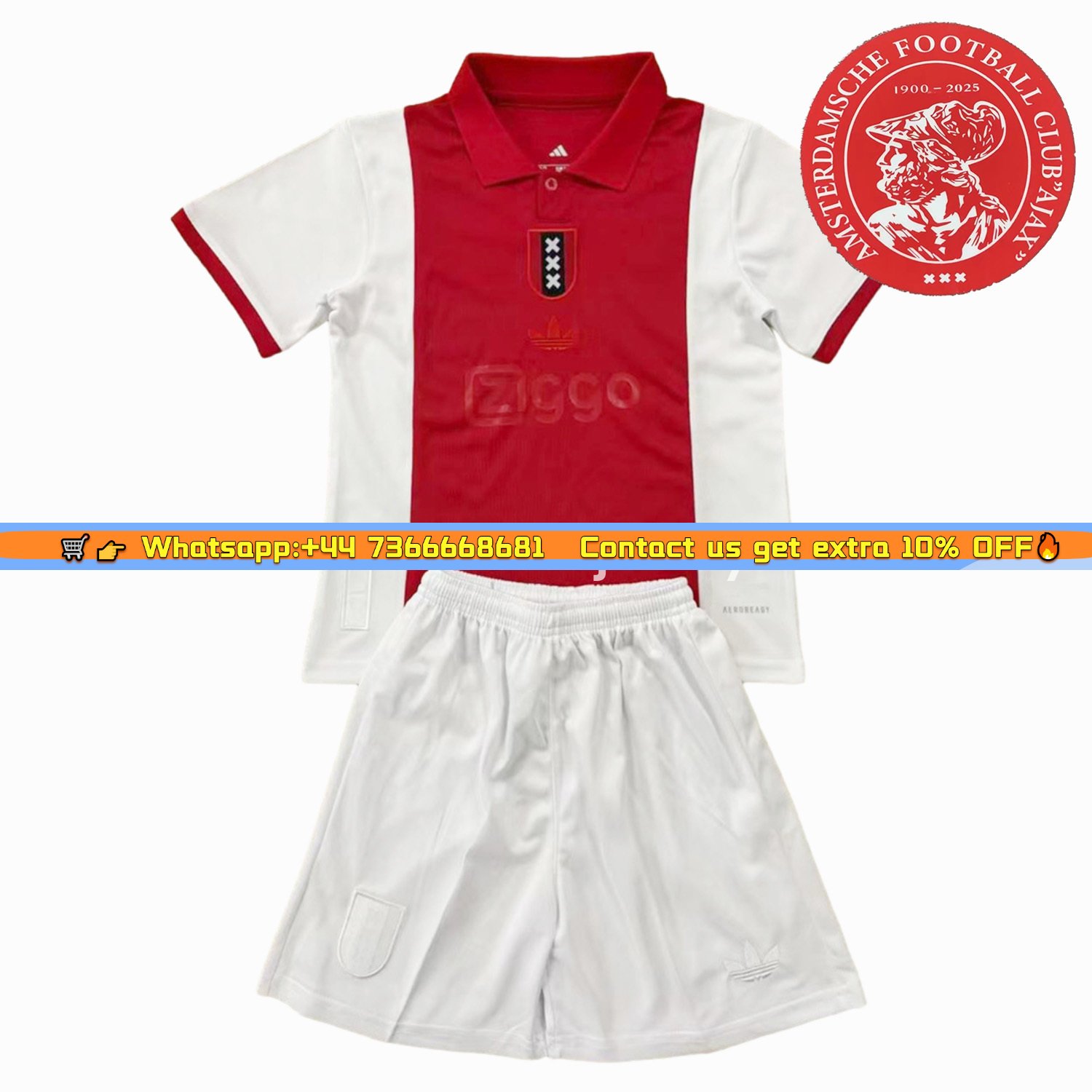 Ajax 2025 125-Year Anniversary Kids Kit