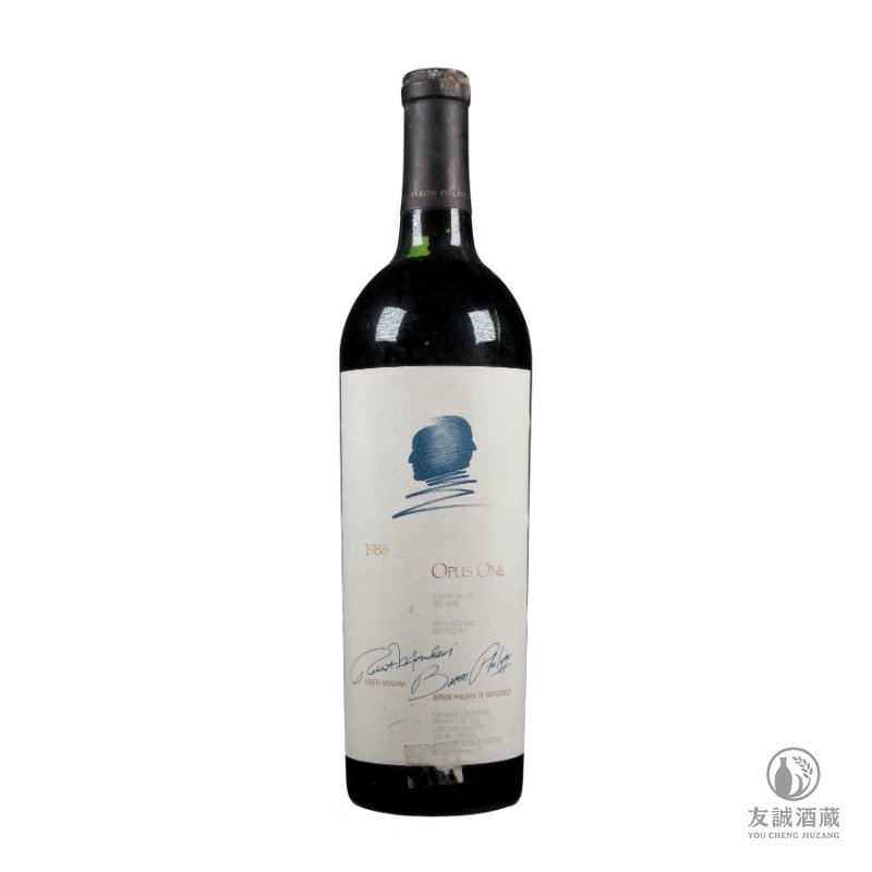 1986年 Opus One 作品一號 Opus One紅酒 友誠酒藏