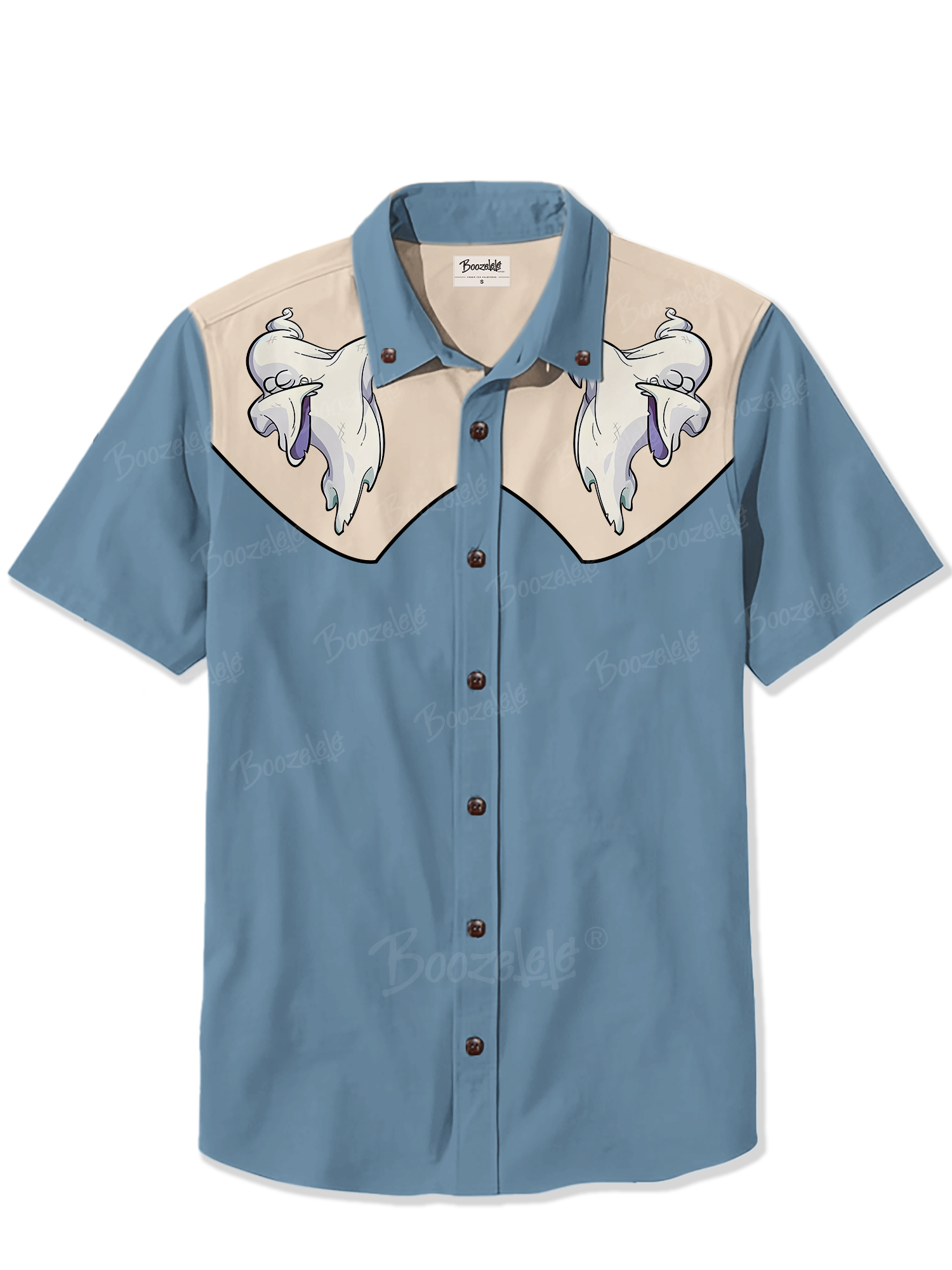 Retro Ghost Swag - 100% Cotton Shirt