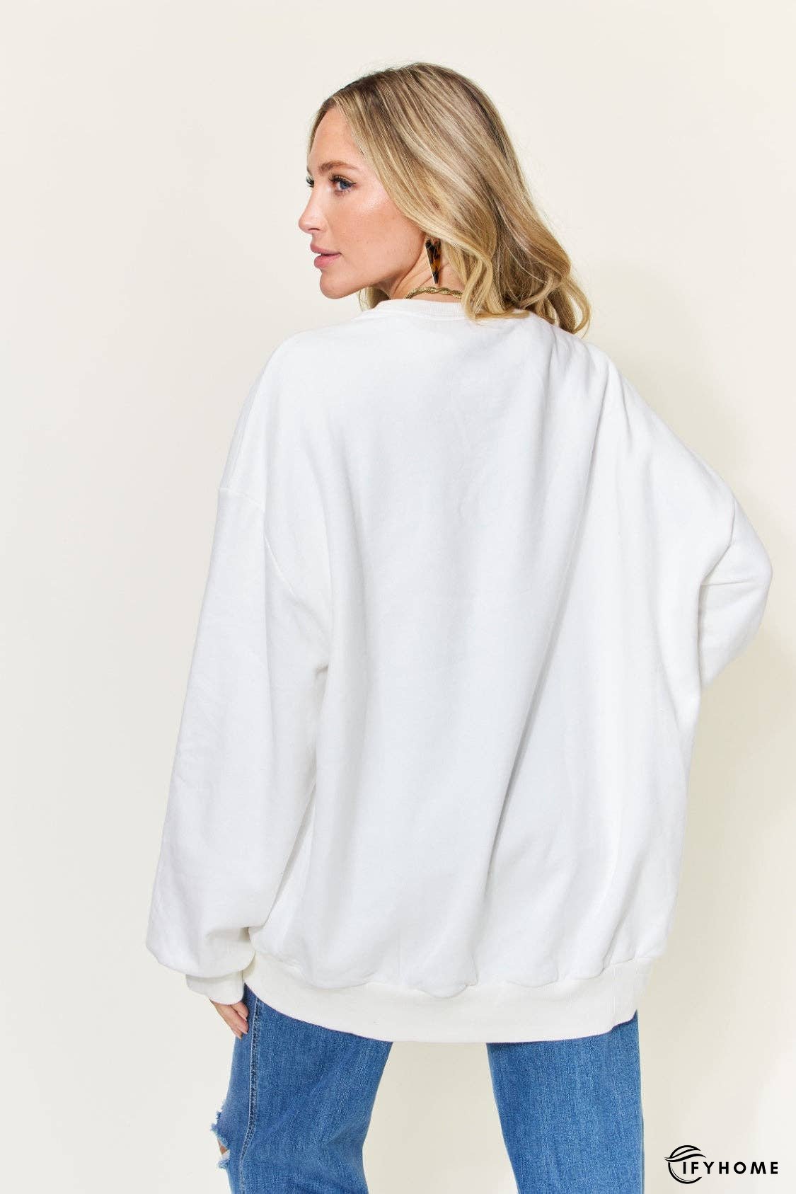 Simply Love Full Size Graphic Long Sleeve Sweatshirt | IFYHOME