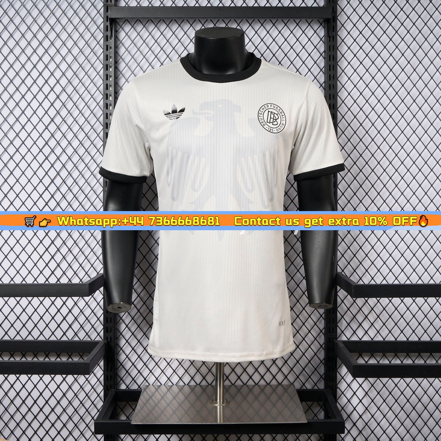 Germany 2025 125-Year Anniversary Big Eagle Jersey - Player Version